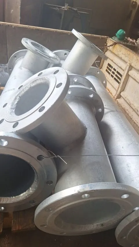 Galvanizli flanşlı boru imalatları
