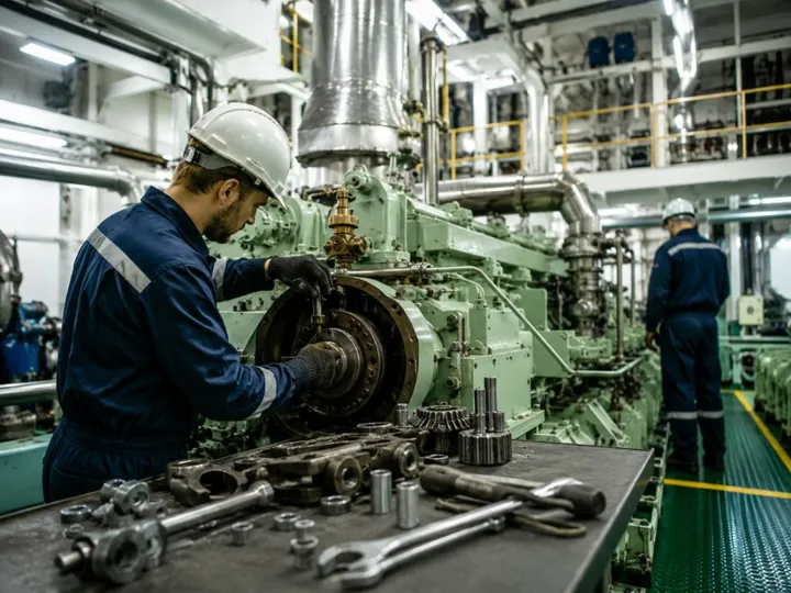 Mekanik İşler — Aslan Rota Ship Repair